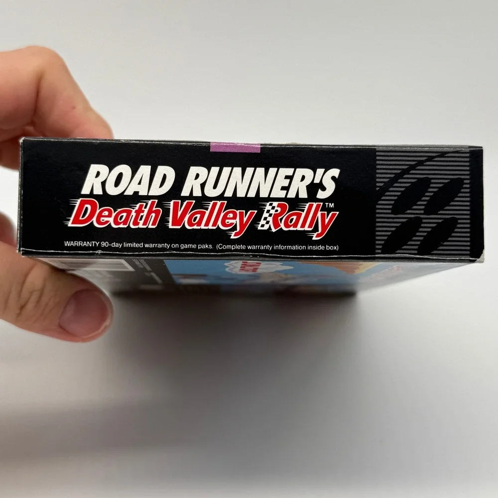 Road Runner's Death Valley Rally SNES Super Nintendo Complete CIB Tested